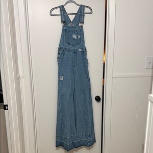 Blue Denim Overalls
